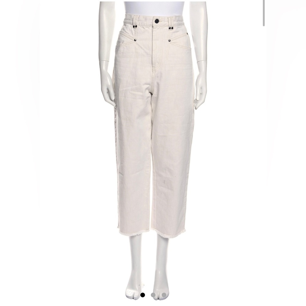 Isabel Marant White Ultra High-Rise Jeans size FR 38 (US 6)